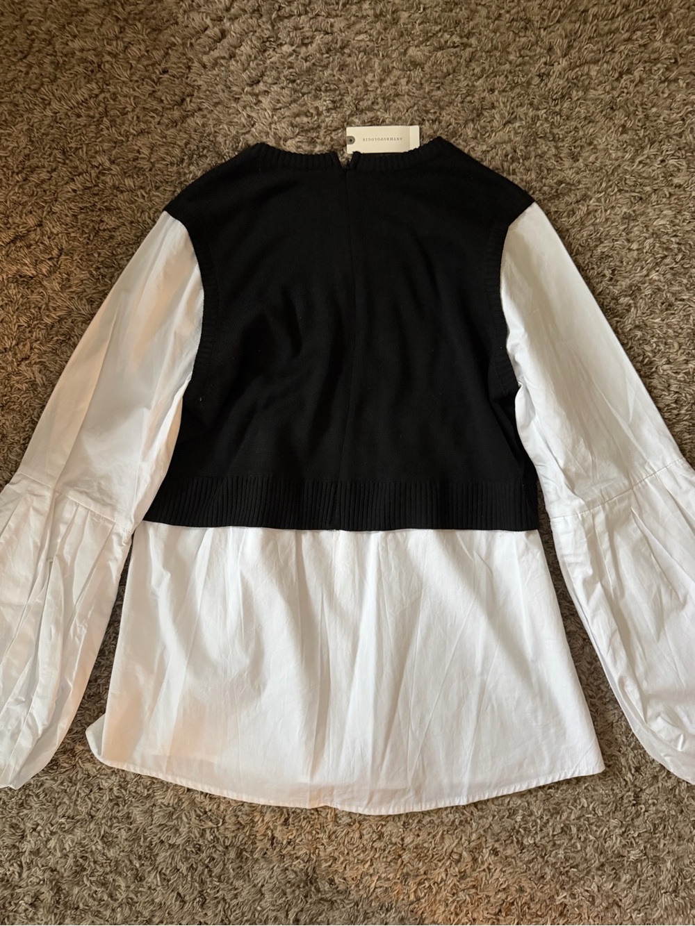 Anthropologie Long Sleeve Blouse - Picture 2 of 3